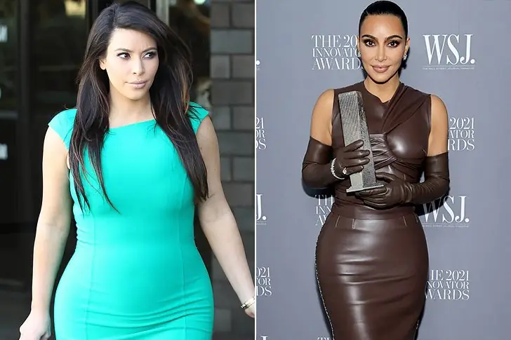 Kim Kardashian – 42 years old (2022) – 20 Pounds Lost