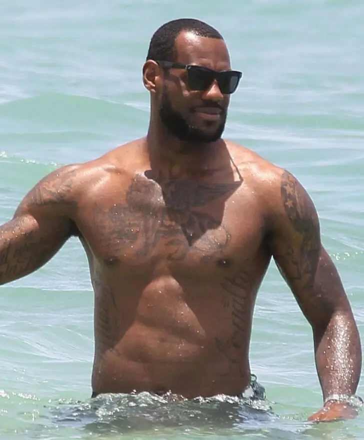 Lebron James – Lighting Up the Cannes Coastline