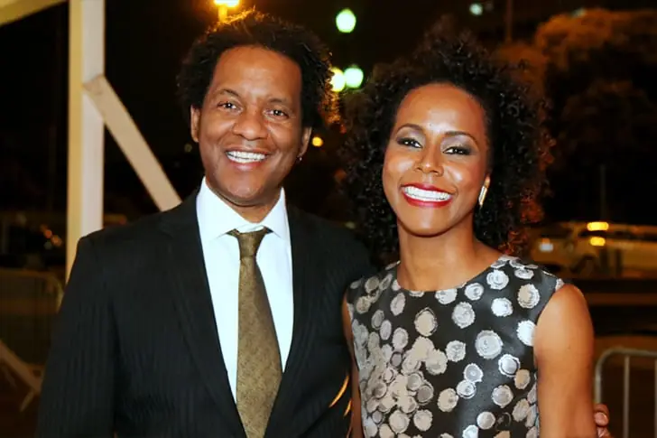 Maria Júlia Coutinho e Agostinho Paulo Moura – 13 anos de casamento, sem filhos