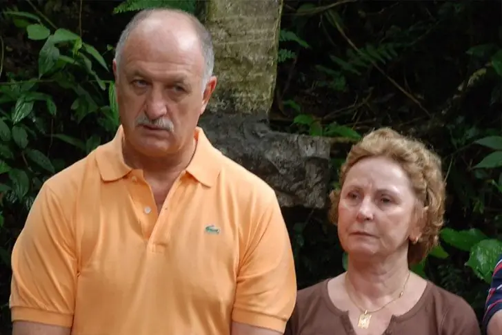 Luiz Felipe Scolari e Olga Scolari