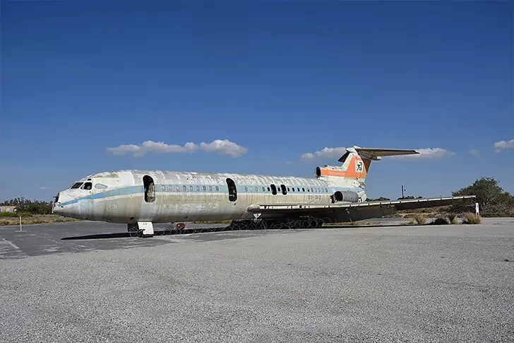 Stillstand am Flughafen von Nikosia