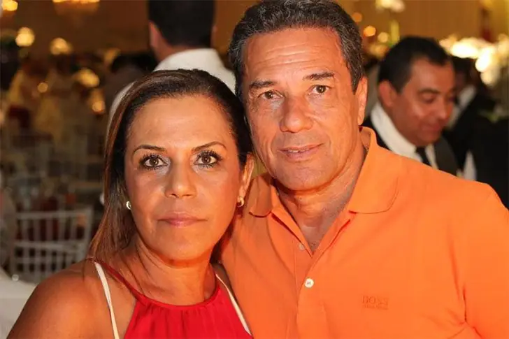Vanderlei Luxemburgo e Josefa