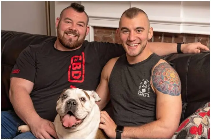 Rob Kearney and Joey Aleixo