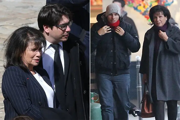 Anne Sinclair – David (43 ans) et Elie (39 ans)