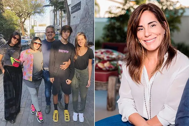 Cléo, Antônia, Ana e Bento – filhos de Glória Pires