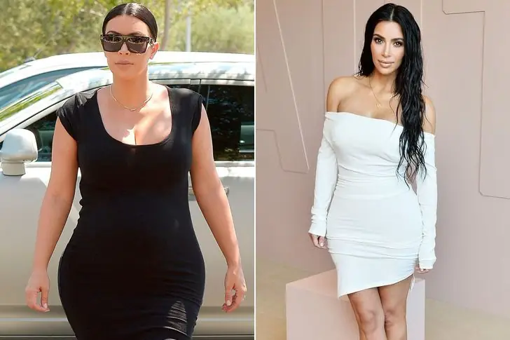 Kim Kardashian – 42 años (2022) – 32 KG