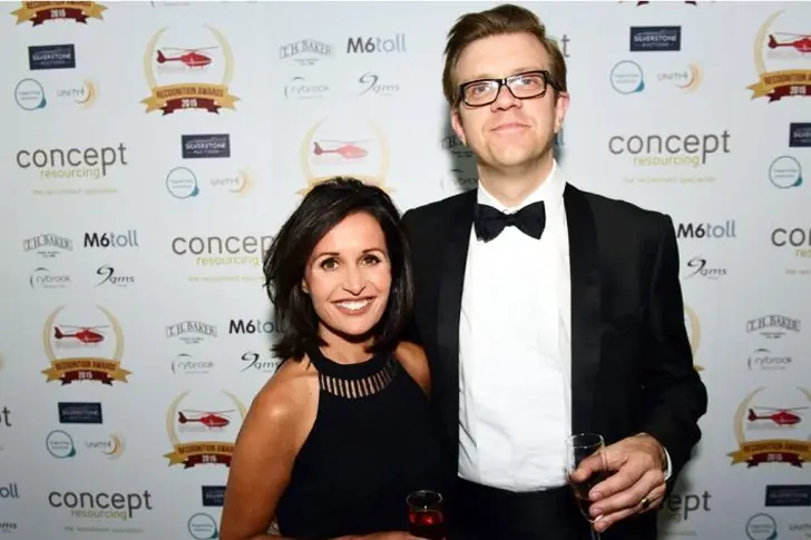 Nina Hossain (47) and Stuart Thomas (Undisclosed) – 17 Years Together