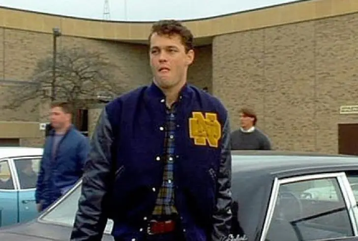 Vince Vaughn in Rudy film