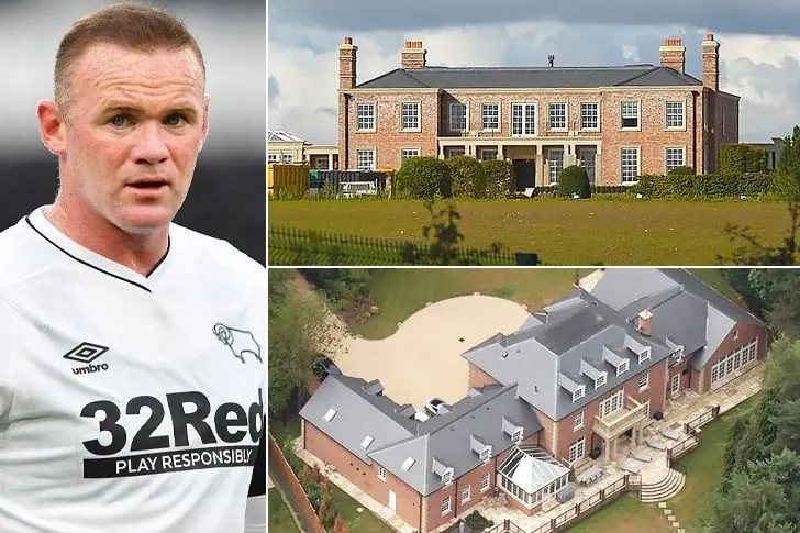 Wayne Rooney – £21.4 million, Cheshire