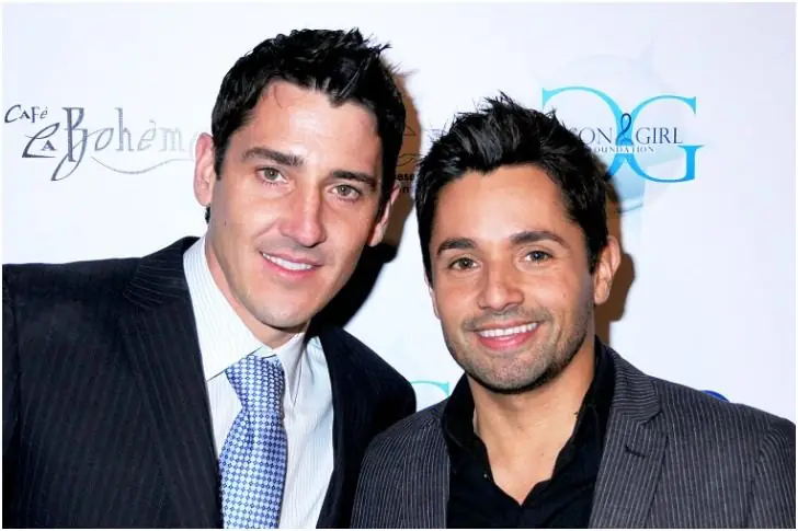 Jonathan Knight and Harley Rodriguez