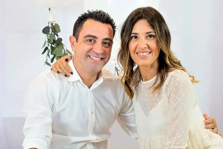Xavi Hernández (43 años) y Nuria Cunillera (42 años) – 10 años juntos