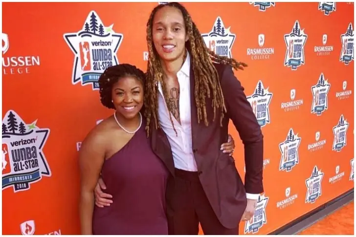 Brittney Griner and Cherelle Watson