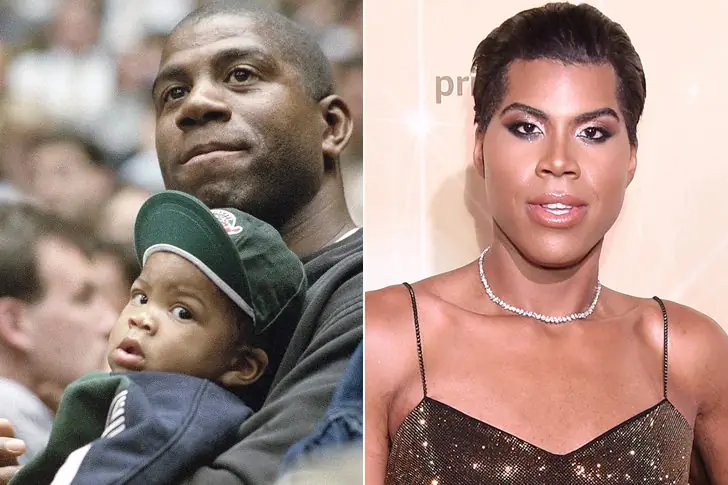 Magic Johnson – EJ Johnson (Born in 1992)