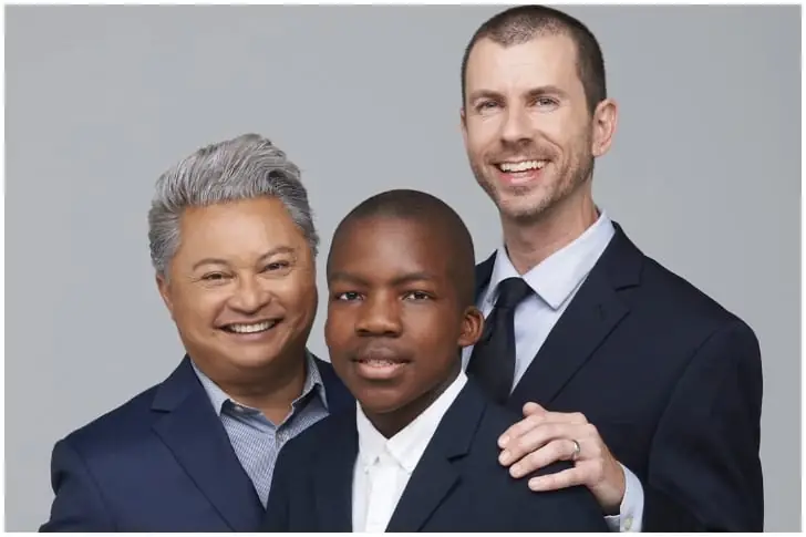 Alec Mapa and Jamison Hebert