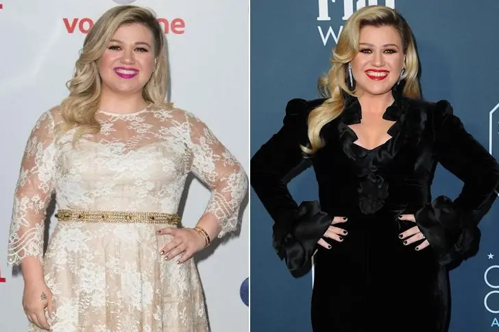 Kelly Clarkson – 41 años (2022) –  18 KG
