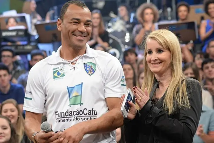 Cafu e Regina