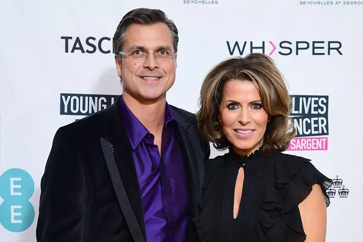 Natasha Margaret Kaplinsky (49) and Justin Bower (Undisclosed) -17 Years Together