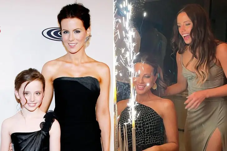 Kate Beckinsale – Lily Mo Sheen (Born in 1999)