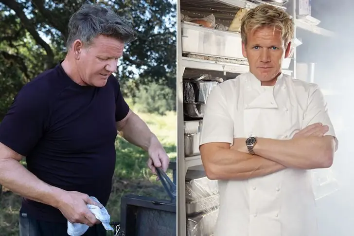 Gordon Ramsay – 56 años (2022) – 20 KG