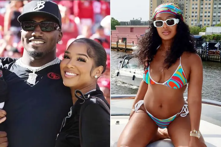 Deebo Samuel and Mahogany Jones (Entrepreneur and Model)