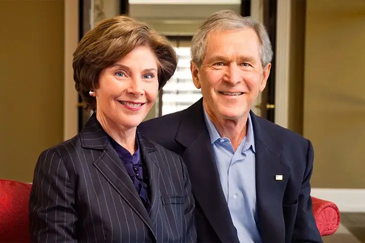 George W. Bush (76) and Laura Bush (76) – Together for 45 Years