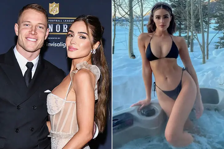 Christian McCaffrey and Olivia Culpo (Model and Fashion Mogul)