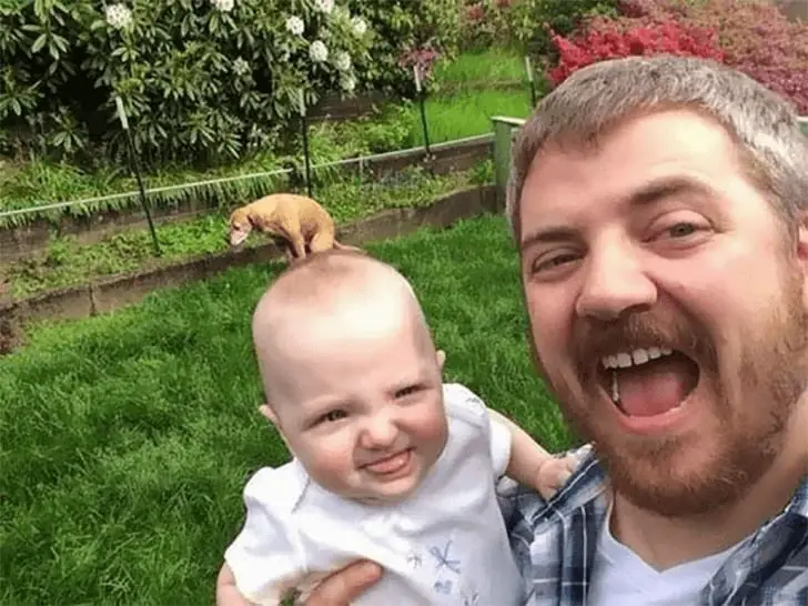 The Dog, the Baby, and the Perfectly Imperfect Family Photo