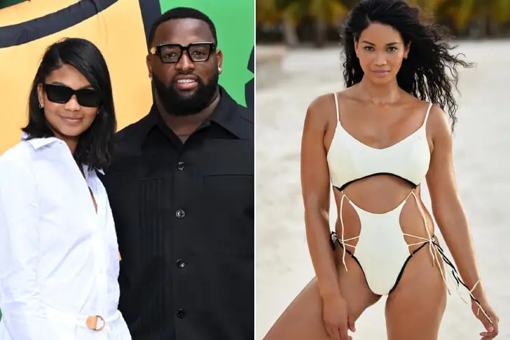 Davon Godchaux and Chanel Iman (Supermodel and Fashion Icon)