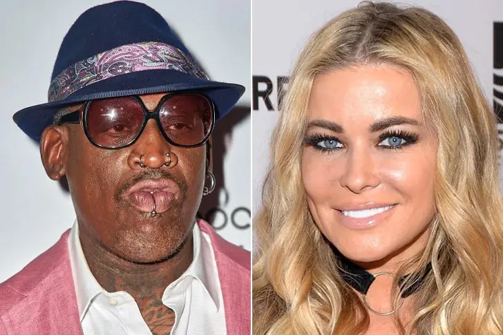 DENNIS RODMAN (65)Y CARMEN ELECTRA (54)-INFIDELIDAD