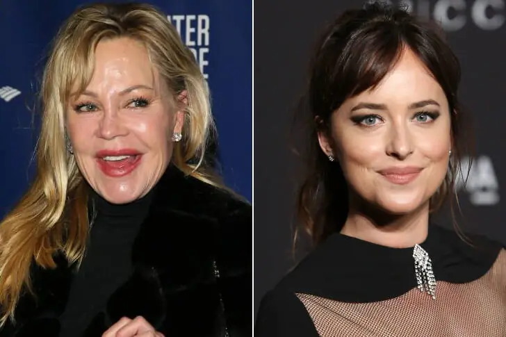 MELANIE GRIFFITH (66) – TOCHTER DAKOTA JOHNSON (23)