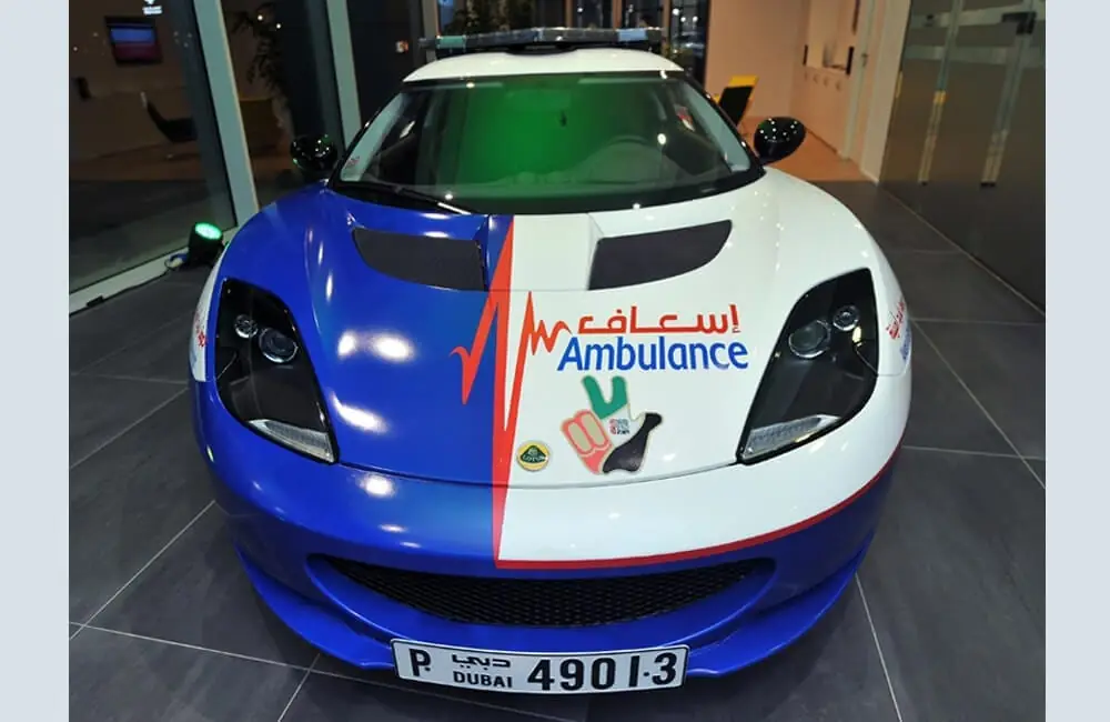 Lightning-Fast Rescuers: DCAS’s Speedy Ambulance Cars in Dubai
