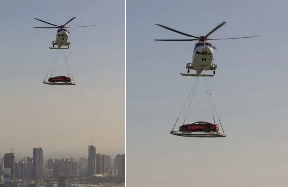Hubschrauber können als Taxis genutzt werden