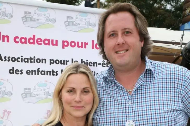 Sophie Favier et son compagnon Bruno