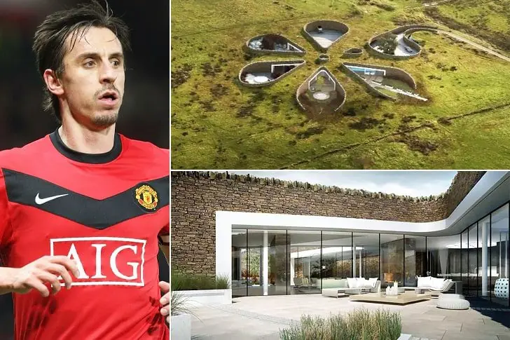 Gary Neville – £25 million, Lancashire