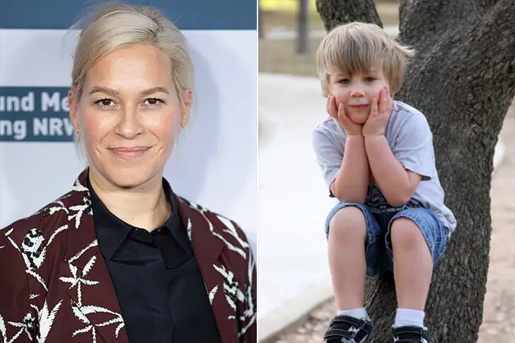 FRANKA POTENTE (49) – TOCHTER POLLY RICHARDSON (12)