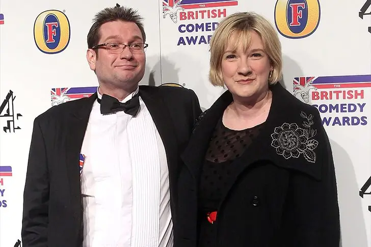 Sarah Jane Millican (47) and Gary Delaney (49) – 16 Years Together
