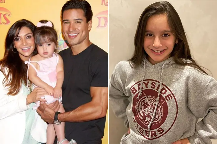 Mario Lopez – Gia Francesca Lopez (Born in 2010)