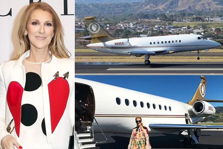 Celine Dion – Bombardier BD 700 Global Express – A Plane That Offers Many Background Settings