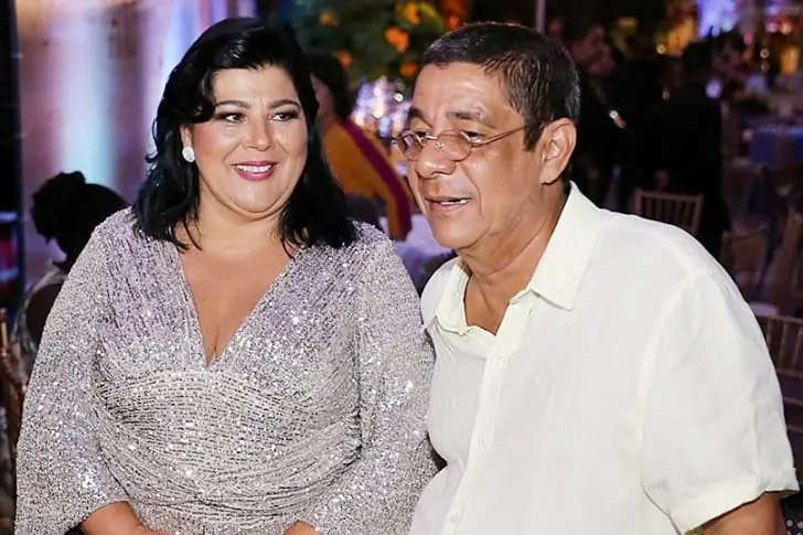Zeca Pagodinho e Mônica Silva – 35 anos de casamento, quatro filhos