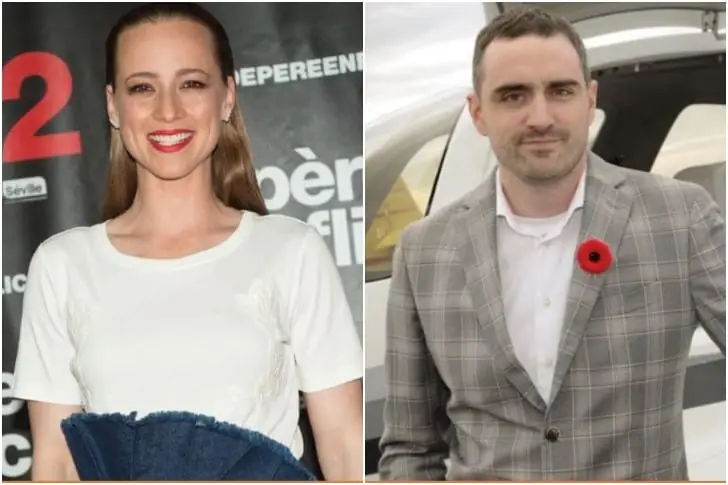 Karine Vanasse et Hugues Harvey