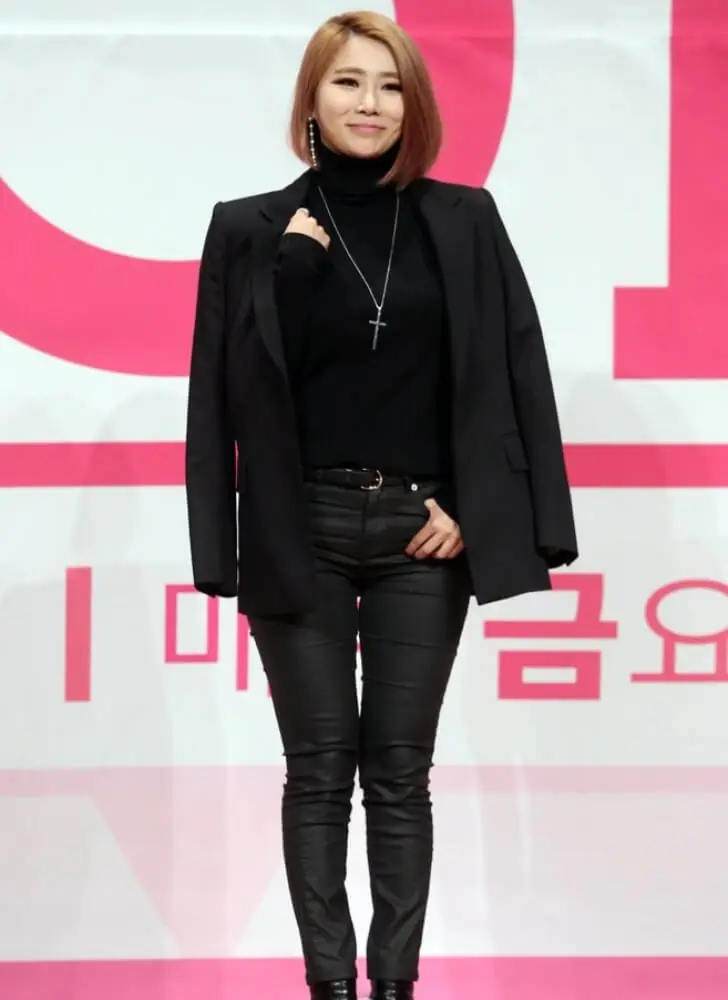 ジェア（Brown Eyed Girls）―身長159cm / 体重46kg