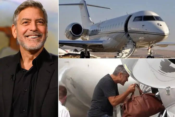 George Clooney – Bombardier BD 700 Global Express, One Of The Fastest Jets On The Market
