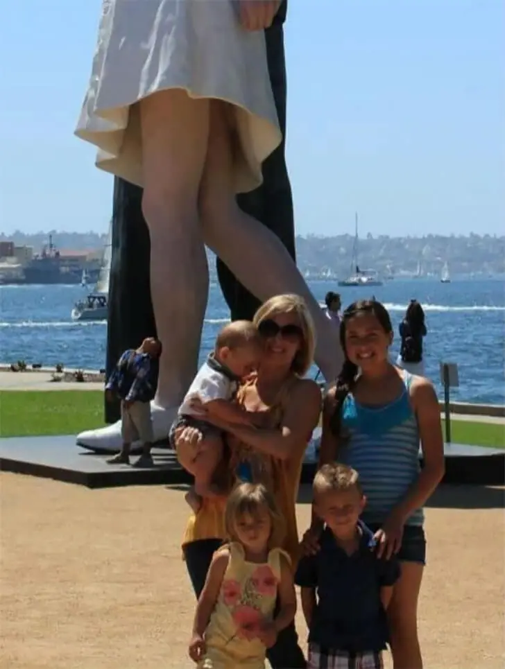 Oh, die Magie der übergroßen Statuen!