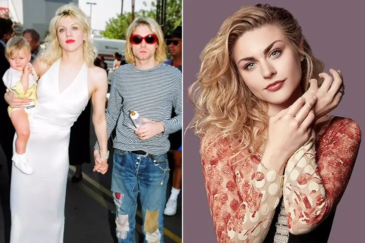 Kurt Cobain – Frances Bean Cobain (Born in 1992)