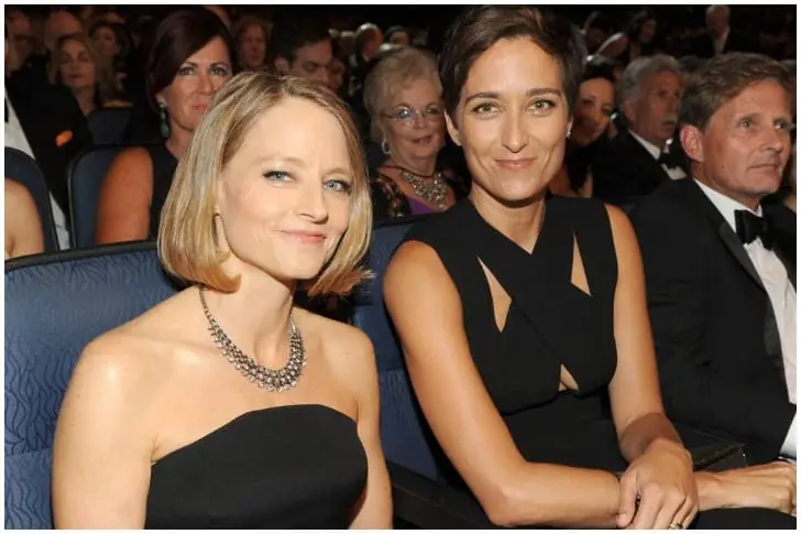 Jodie Foster and Alexandra Hedison