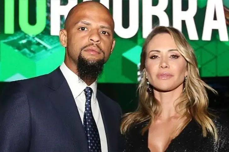 Felipe Melo e Roberta Nagel