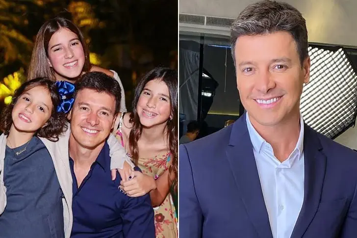 Clara e Maria e Helena – filhas de Rodrigo Faro
