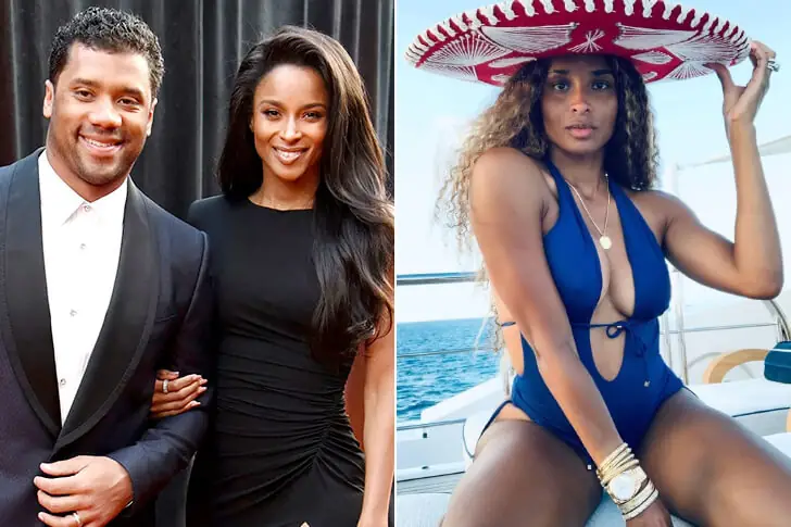 Russell Wilson and Ciara (Singer, Dancer, Businesswoman)