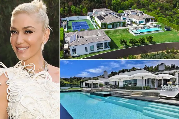 Gwen Stefani, 53 anni. Beverly Hills – 35 milioni di dollari