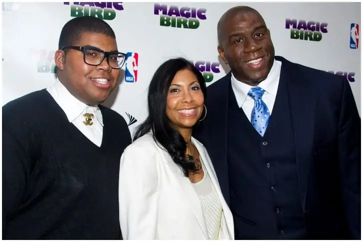 Magic Johnson’s Happy Family